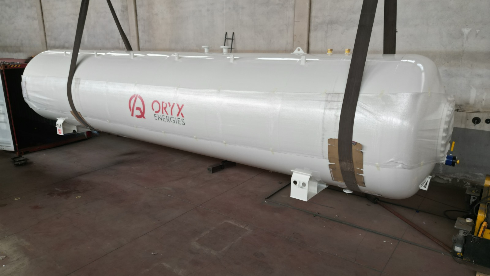 We have completed our new tank shipments for Oryx Energies. We are proud to work with the world's leading energy company. Our cooperation and projects will continue.