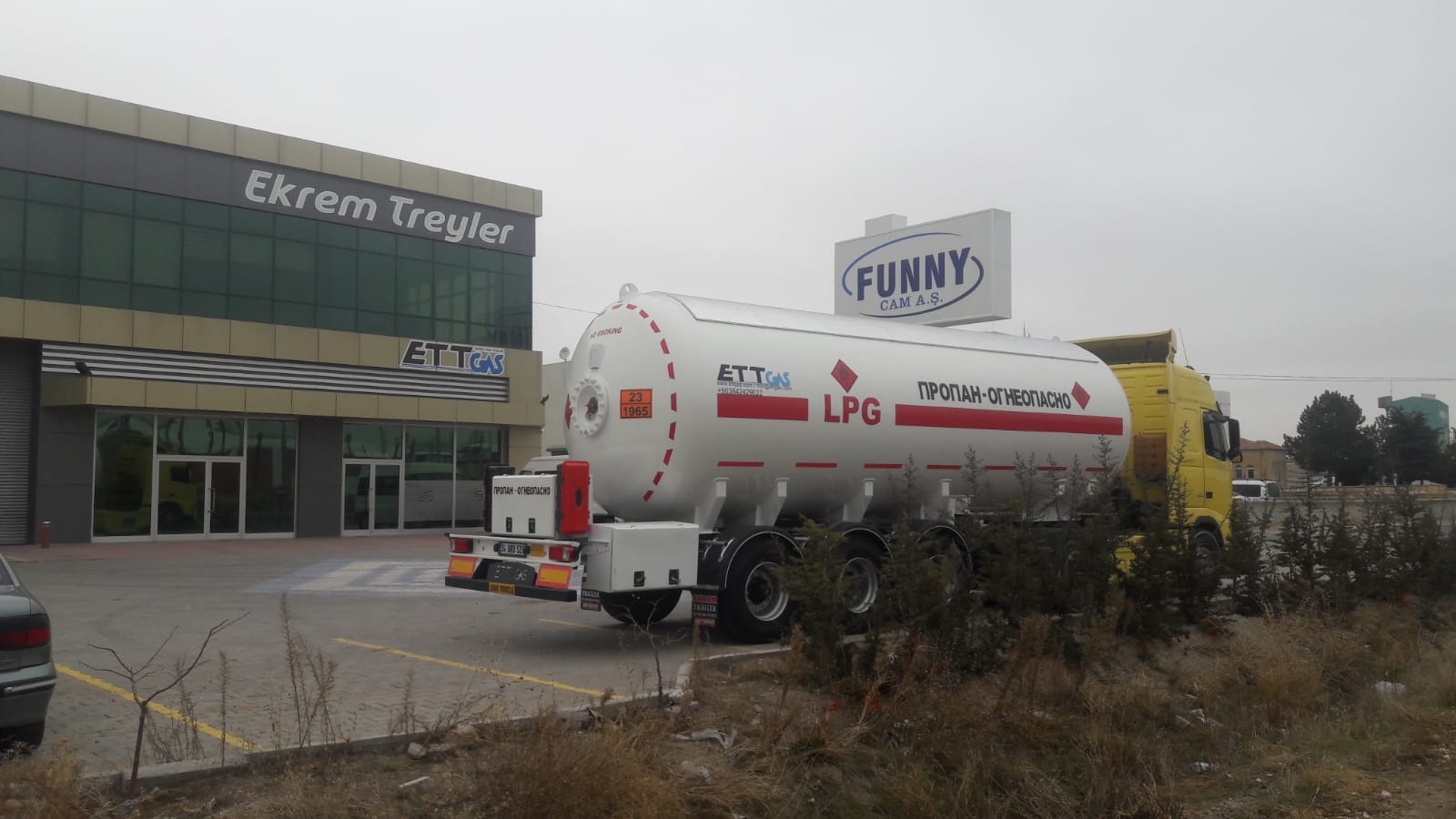 Another 36 m3 Lpg Trailer delivery to Kirghizistan&Kazakhistan