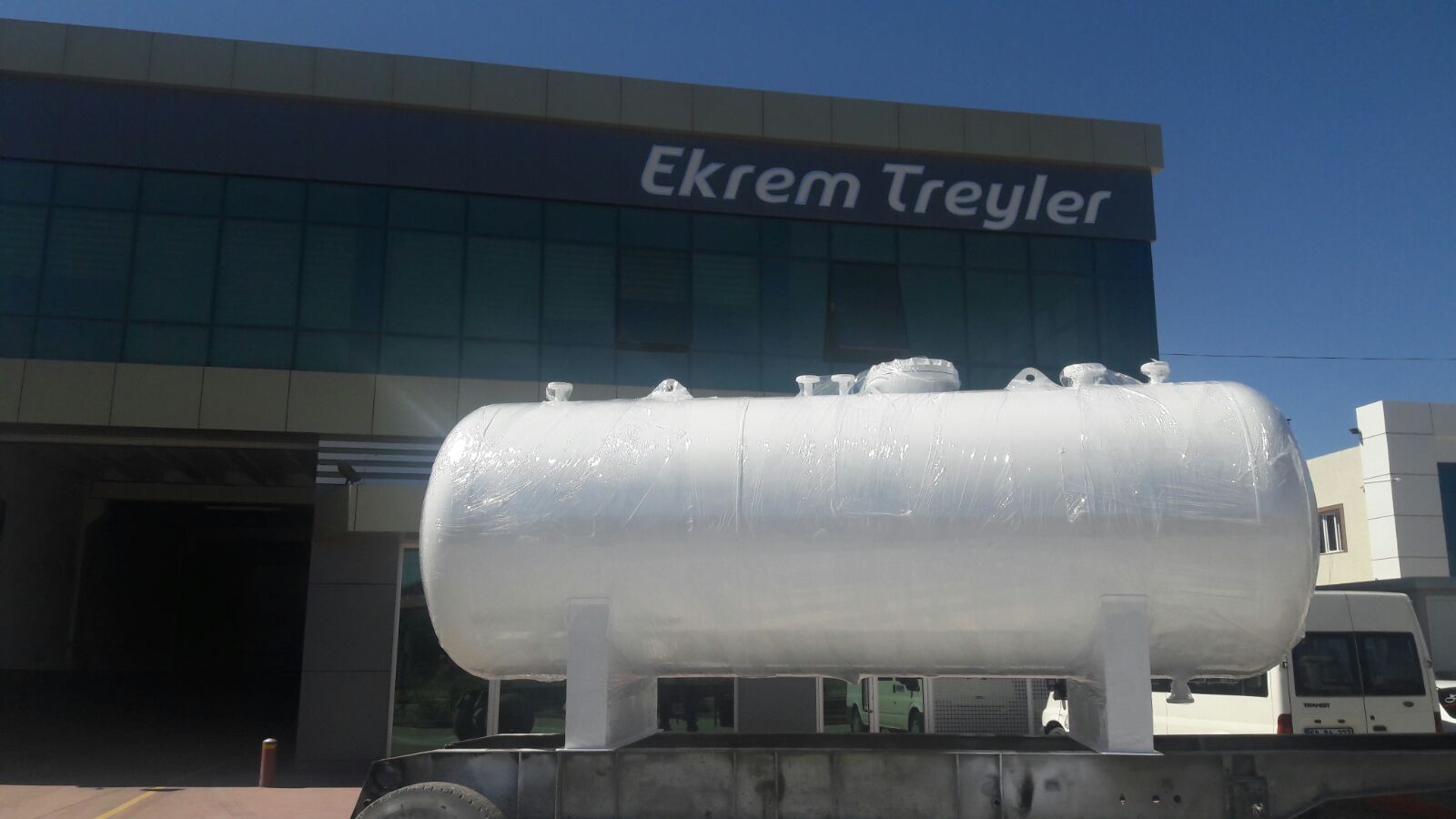 Export of 15 m³ LPG Storage Tanks Designed in Accordance with ASME on 04.07.2018