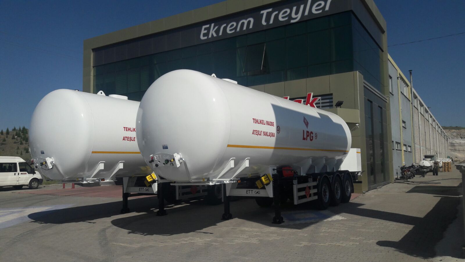 45 M3 LPG TRAILER EN 12493 DESIGN CODE TÜV NORD-DEKRA-TSE MANUFACTURING OVERSIGHT