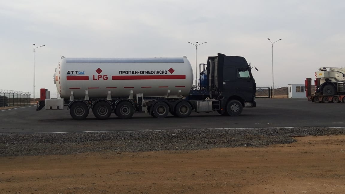 Another 45 m3 Lpg Trailer delivery to Kazakhistan