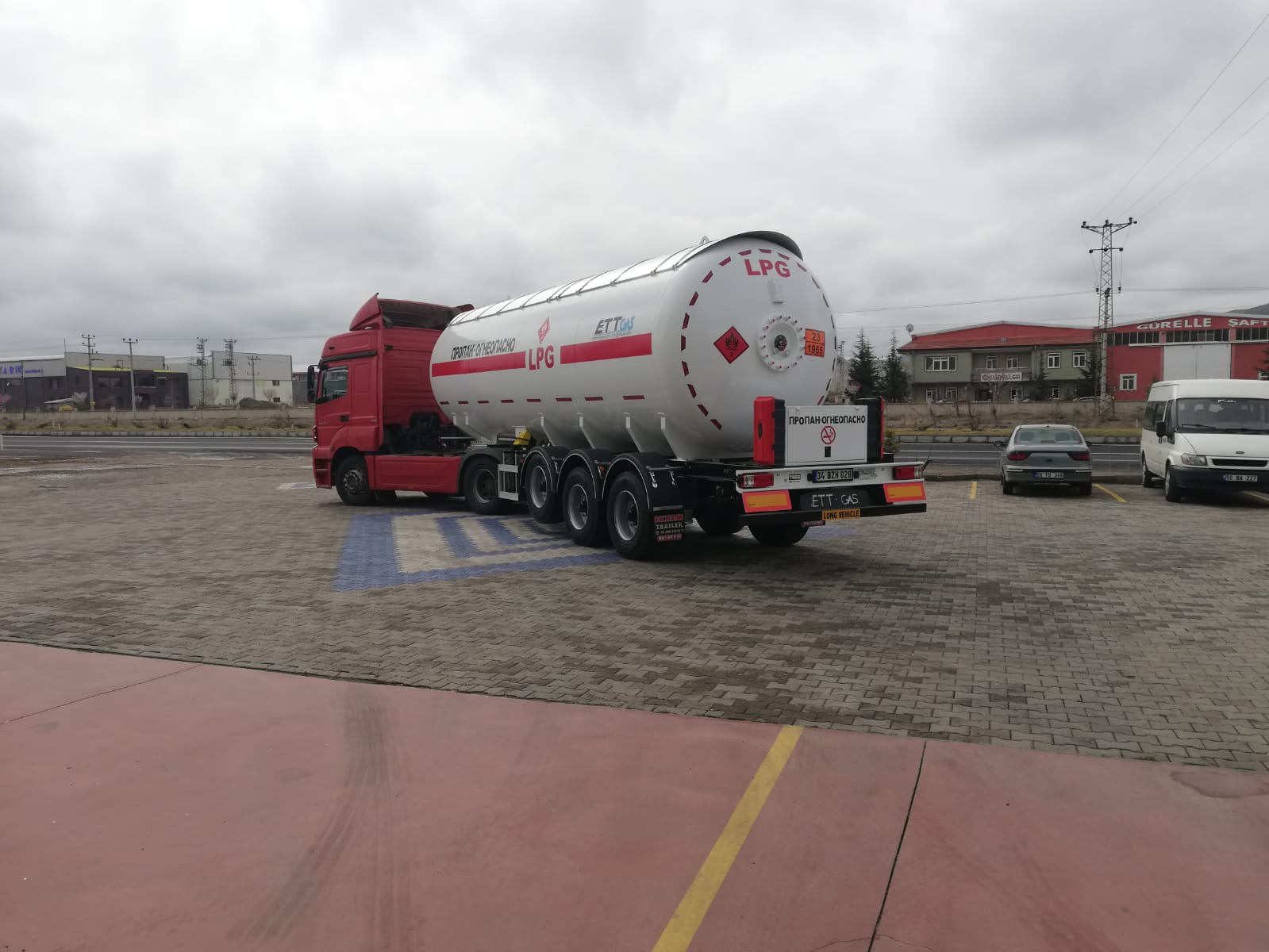 16.04.2019 Another 40 m3 Lpg Trailer delivery to Kazakhistan