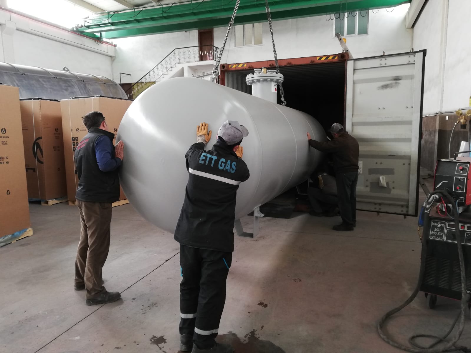 10&21 M3 LPG STORAGE TANK UnderGround We Sent Cambodia 06.05.2019