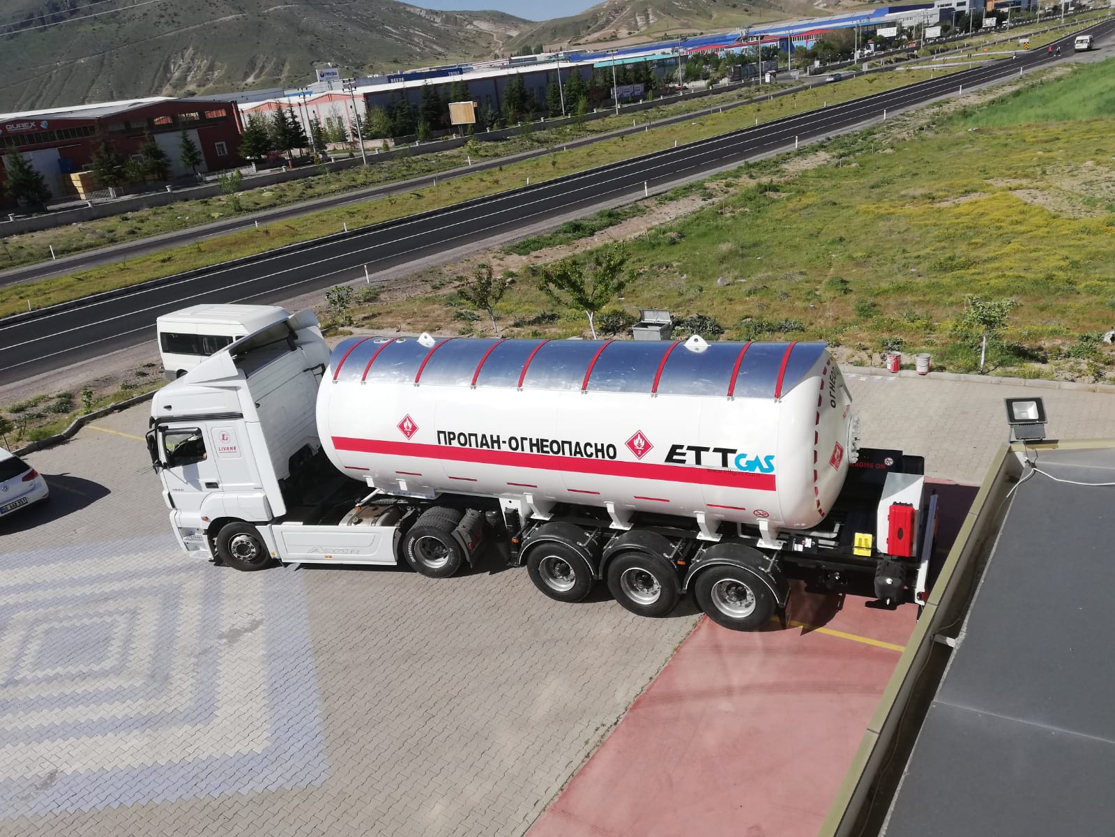 18.05.2019 Another 36 m3 Lpg Trailer delivery to Kazakhistan