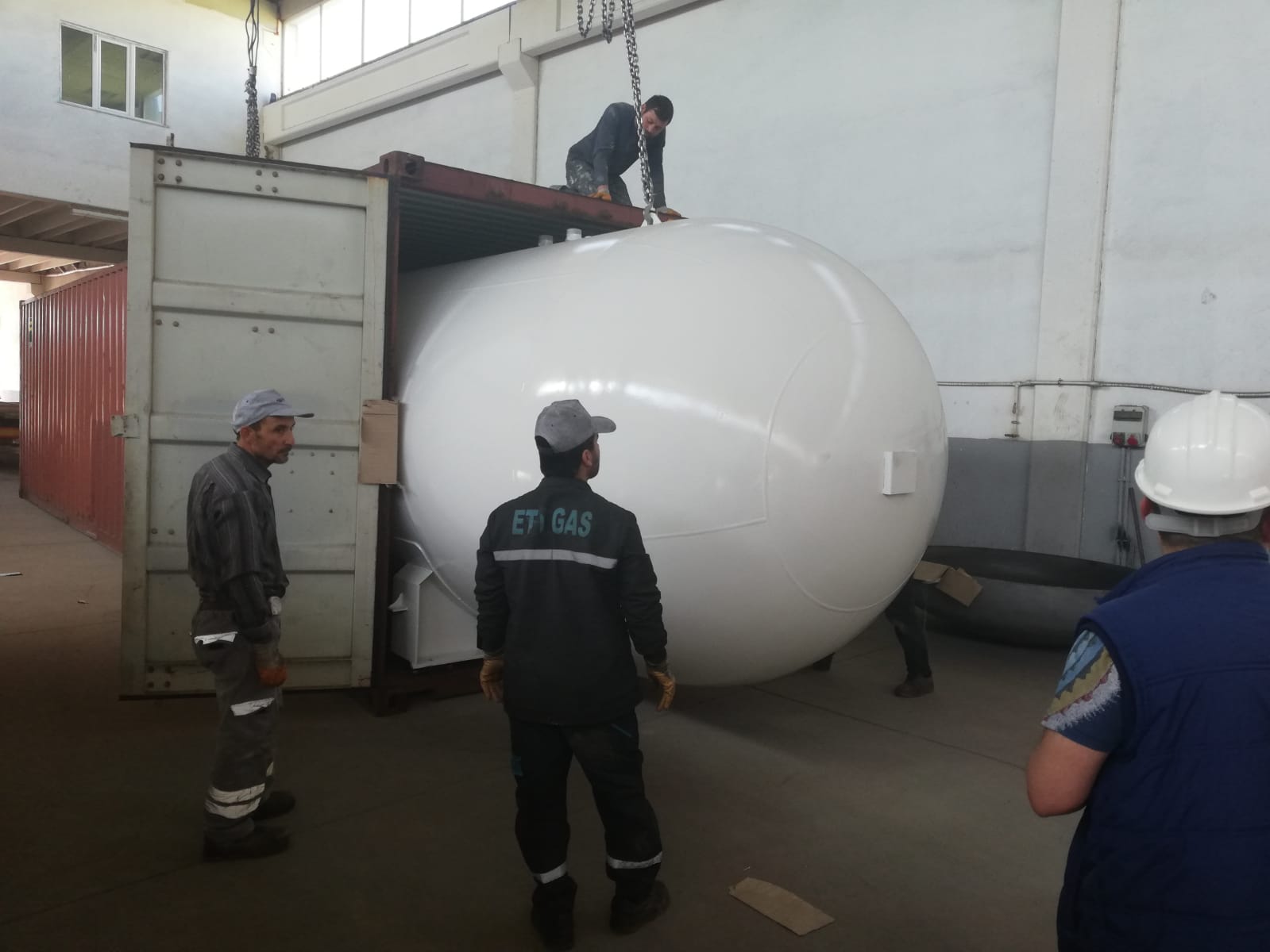 30 M3 LPG STORAGE TANK AboveGround We Sent Nigeria 27.05.2019