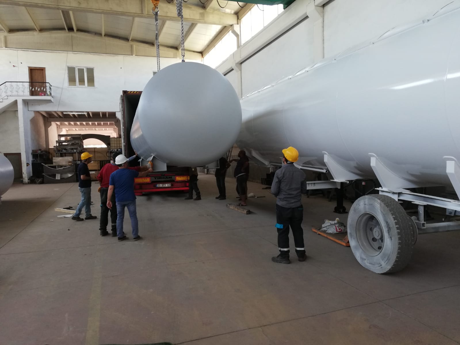 ETTGAS&MARU ENGINEERING 21 M3 LPG STORAGE TANK UnderGround We Sent Cambodia 25.06.2019