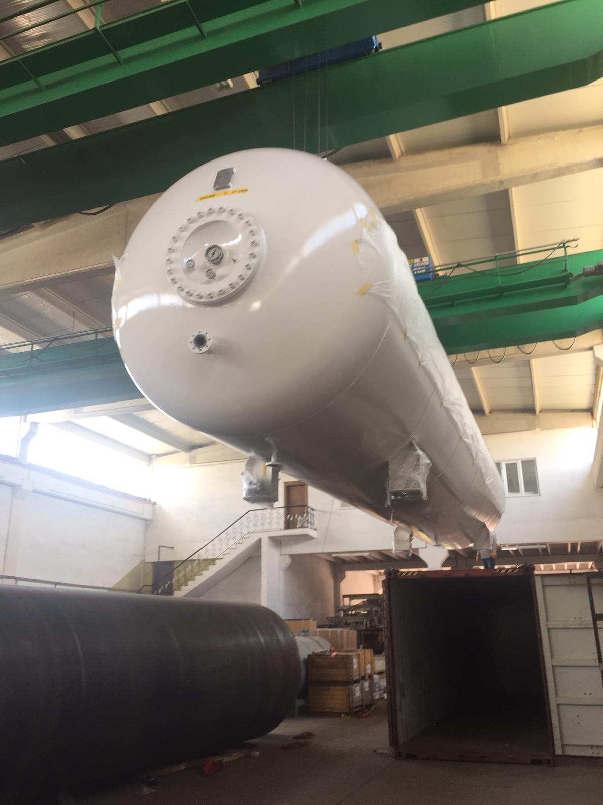 44 M3 ABOVEGROUND LPG STORAGE TANK WE SENT IVORY COAST THIRD PARTY INTERTEK