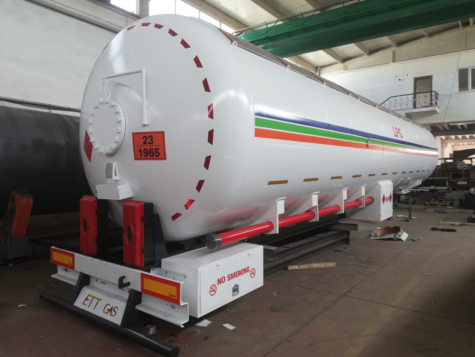 WE SENT 85 M3 LPG TRAILER  #lpg #trailer #semitrailer #ettgas #lpgtrailer