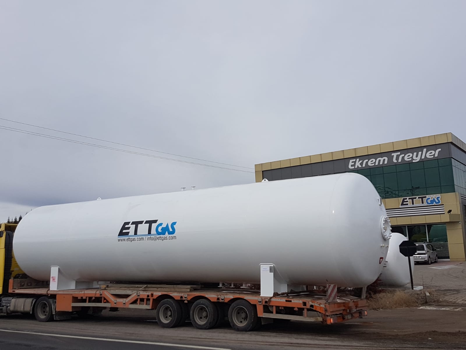 WE SENT 100 M3 LPG STORAGE TANK CODAP DESIGN #lpg #storage tank #ettgas