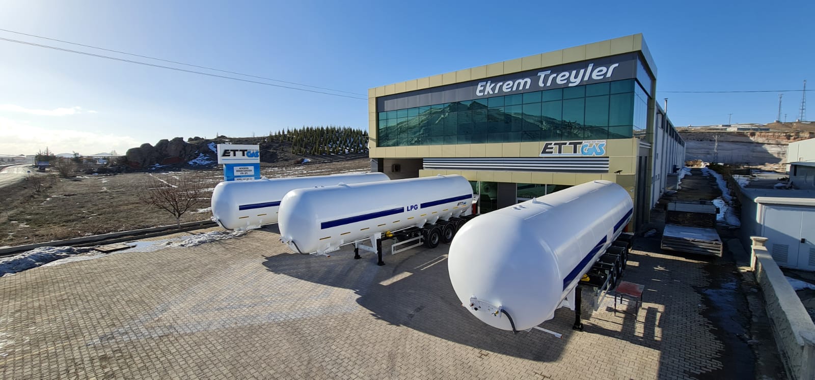 WE SENT 60 M3 LPG TRAILER  #lpg #trailer #semitrailer #ettgas #lpgtrailer