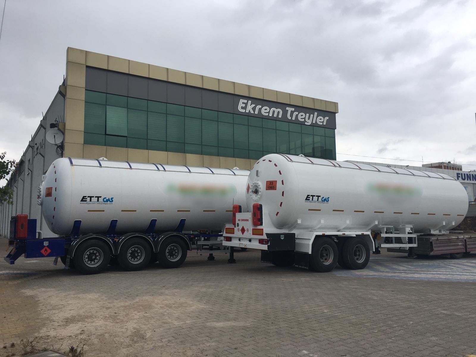 WE SENT 50 M3 LPG TRAILER #lpg #trailer #semitrailer #ettgas #lpgtrailer