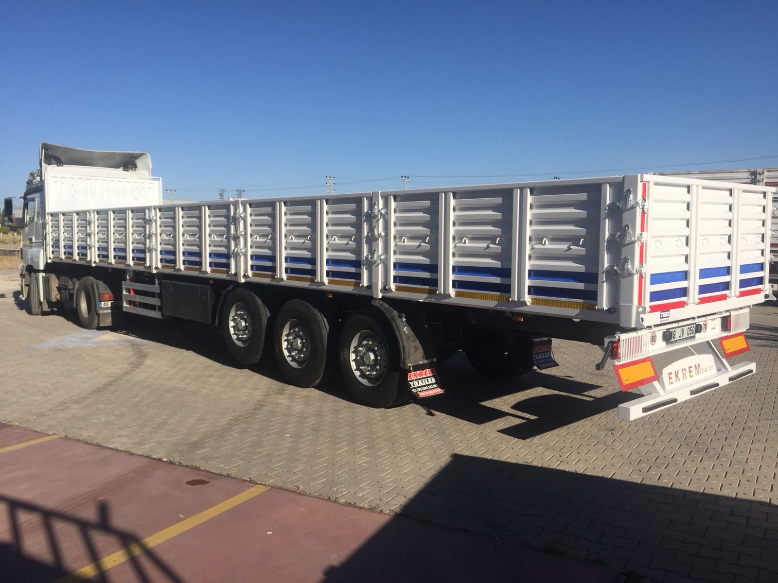 16.08.2018 Delivery of a 13.60 Dry Cargo Trailer to İskender Nakliyat